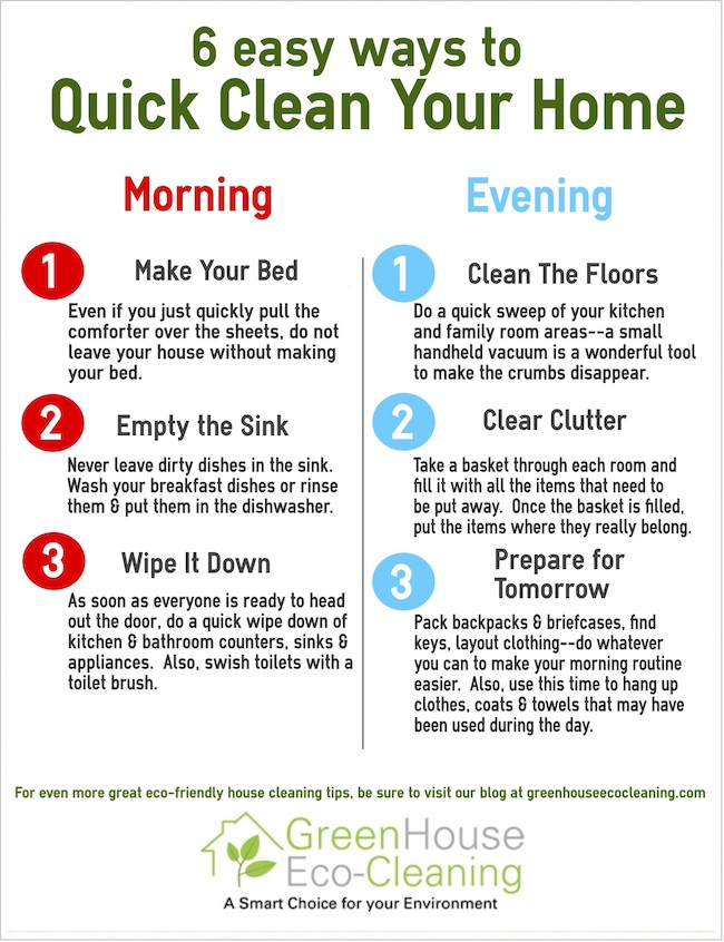 GreenHouseEcoCleaning-DailyCleaningTips