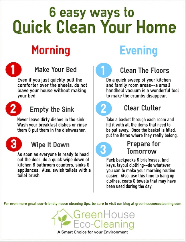 5 House Cleaning Tips for a Greener Home Oxyfresh