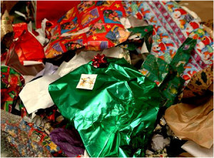 Upcycle Your Wrapping Paper and Holiday Cards