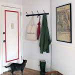 Pop of Color on the Door