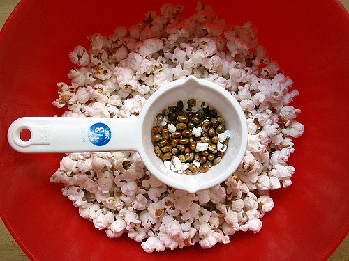 symaskine at føre frimærke Unpopped Popcorn: How to Repop Unpopped Kernels in the Microwave